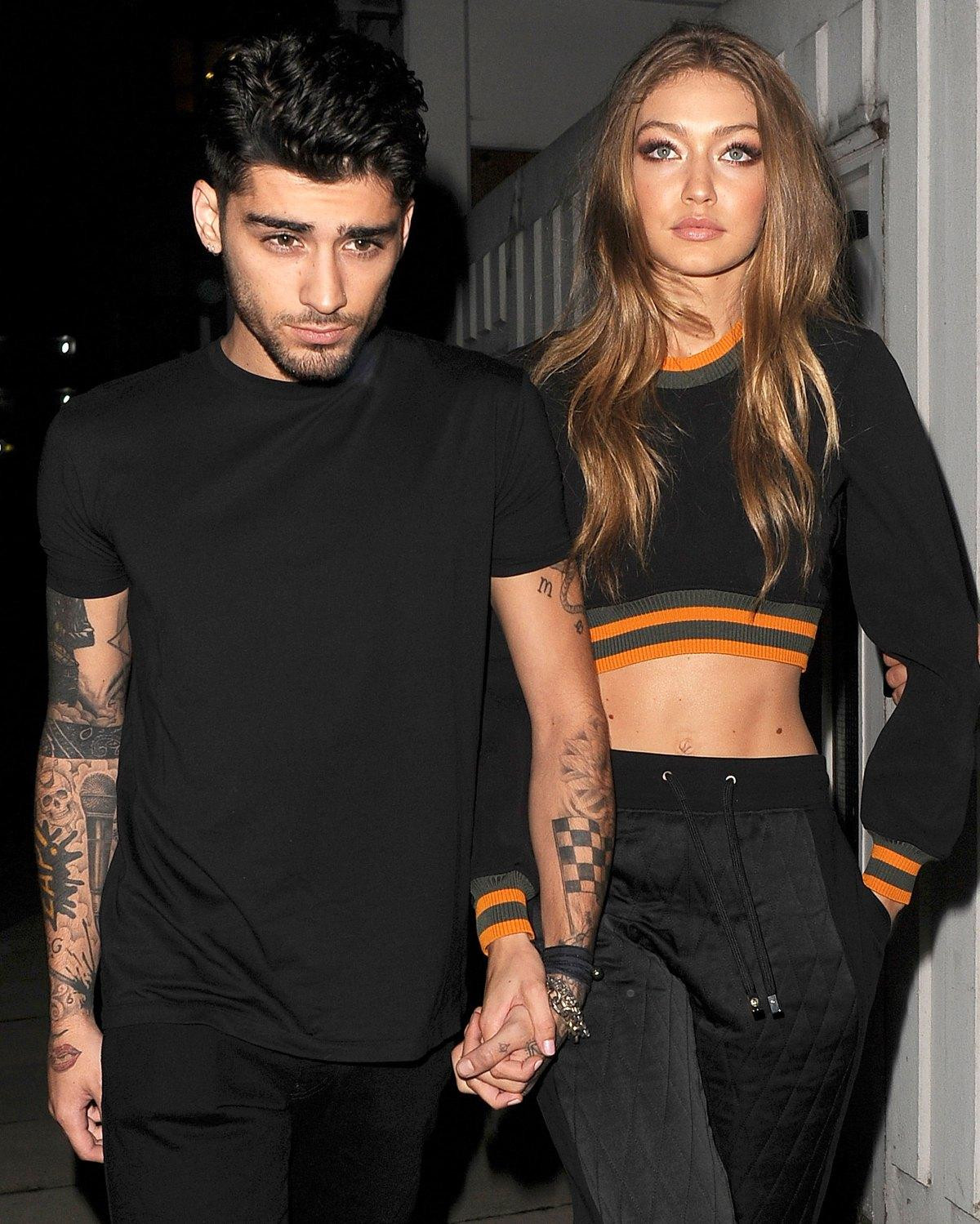 Gigi và Zayn chính thức công khai mối quan hệ vào tháng 11/2016.
