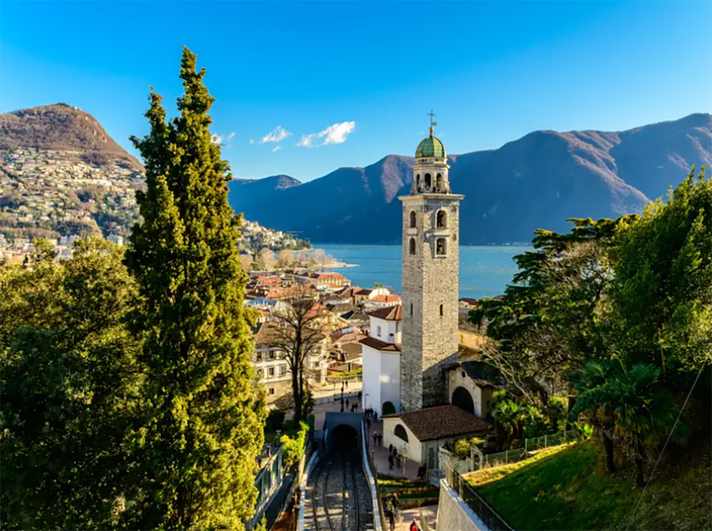 Lugano (Thụy Sĩ). Ảnh: Werner Buchel/Getty Lugano (Thụy Sĩ). Ảnh: Werner Buchel/Getty
