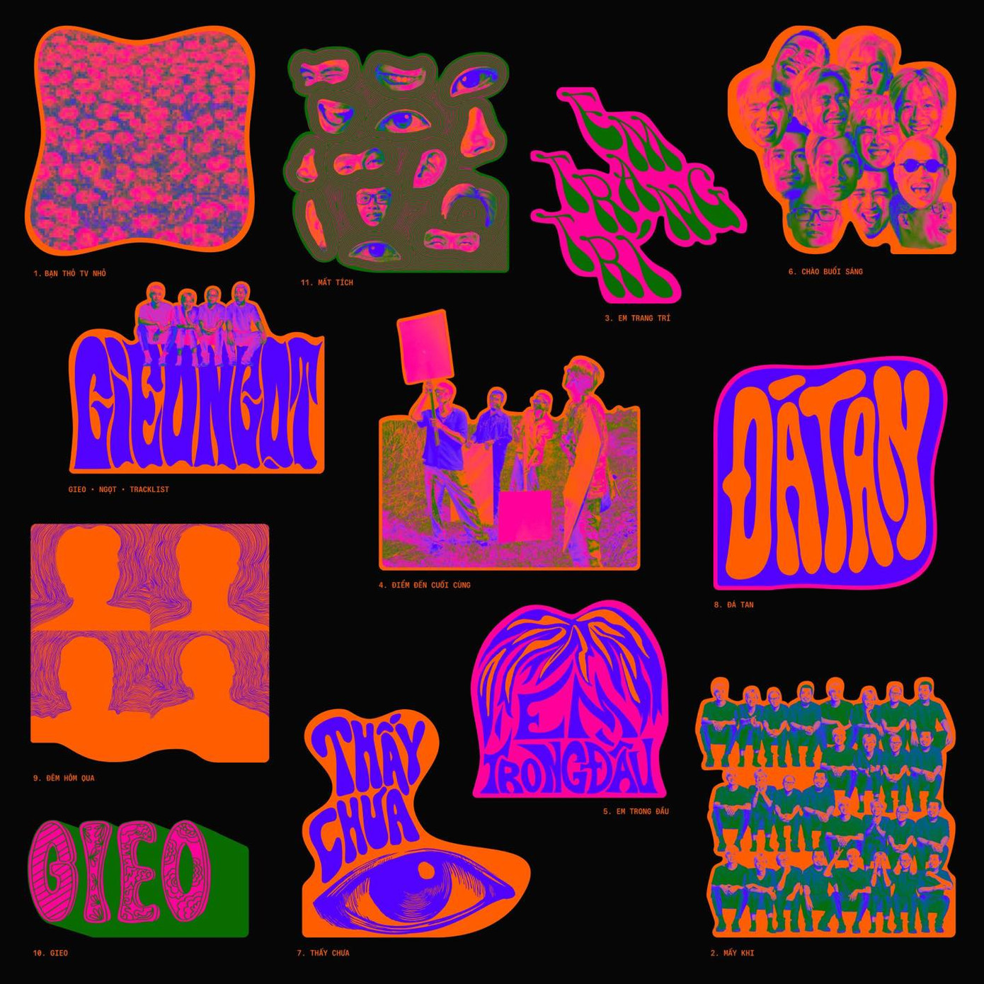 Thiết kế album gây ấn tượng mạnh với khán giả