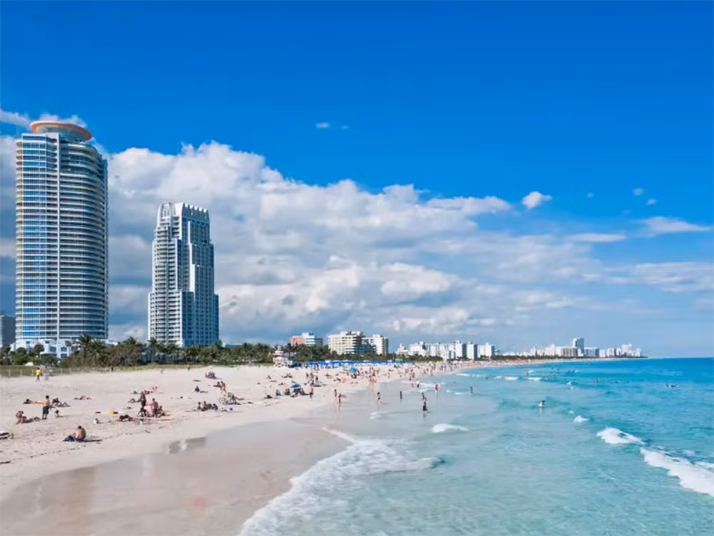Miami, Florida (Mỹ). Ảnh: Shutterstock/Alexander Demyanenko Miami, Florida (Mỹ). Ảnh: Shutterstock/Alexander Demyanenko
