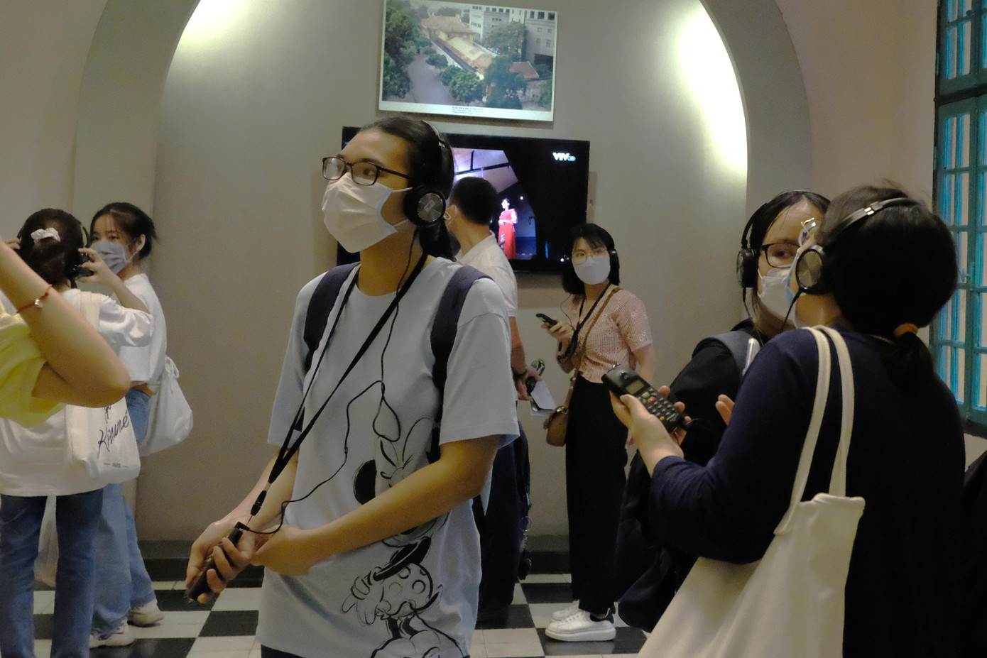 Máy thuyết minh là một trong những điểm mới tại đây