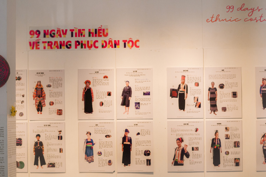 Bộ sưu tập bao gồm 55 bộ trang phục cùng 49 làn điệu dân ca đã đem tới góc nhìn văn hóa độc đáo của các đồng bào dân tộc.