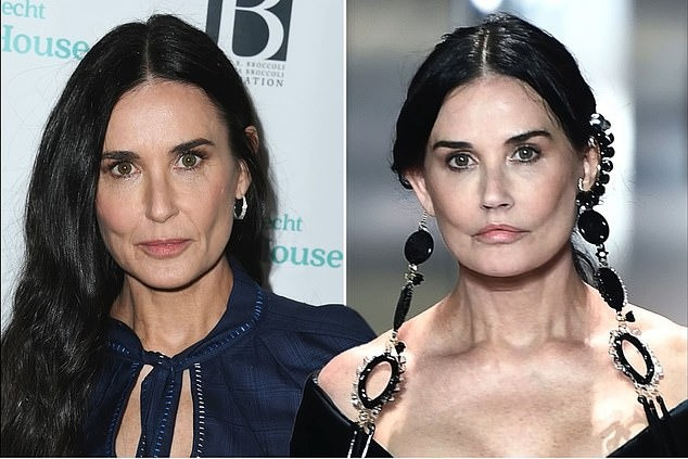 Demi Moore từng gây xôn xao vì gương mặt khác lạ, nghi phẫu thuật thẩm mỹ hỏng. Demi Moore từng gây xôn xao vì gương mặt khác lạ, nghi phẫu thuật thẩm mỹ hỏng.