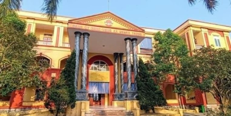 Trụ sở xã Quang Trung. Trụ sở xã Quang Trung.