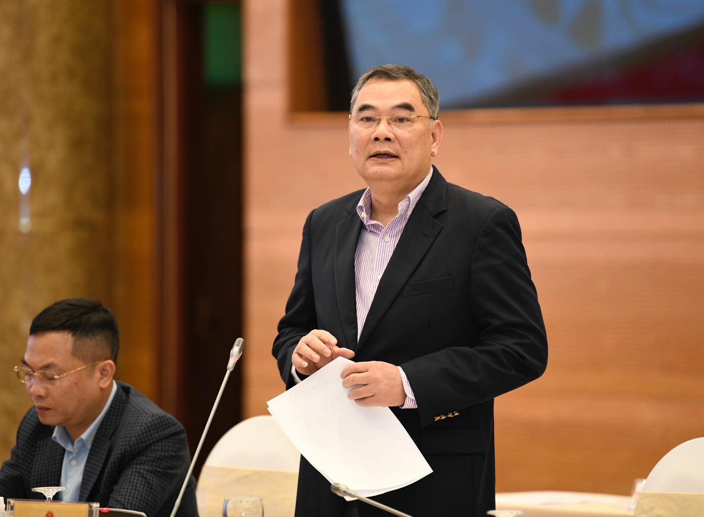 Trung tướng Tô Ân Xô, Người phát ngôn Bộ Công an. Ảnh Như Ý Trung tướng Tô Ân Xô, Người phát ngôn Bộ Công an. Ảnh Như Ý