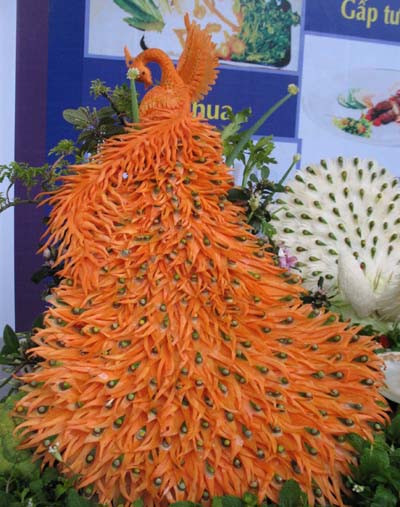 Món Nem công do bà Tôn Nữ Thị Hà và cộng sự thực hiện Ảnh Thanh Tùng