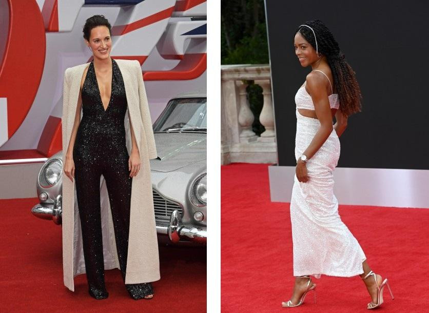 Hai nữ diễn viên Anh Phoebe Waller-Bridge (trái) và Naomie Harris.