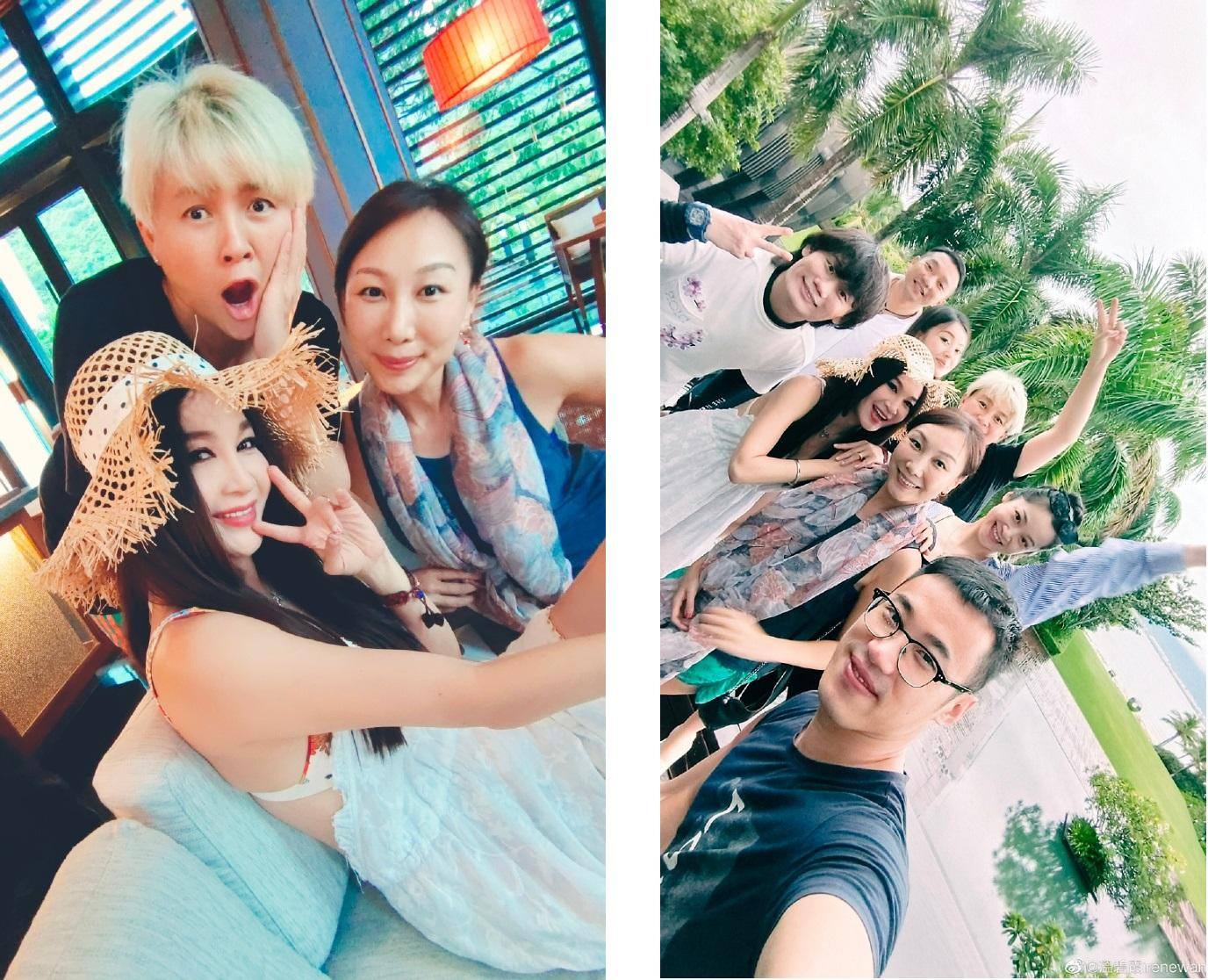 Qua Weibo của Ôn Bích Hà có thể thấy, nữ diễn viên cùng các nhân viên có quãng thời gian nghỉ ngơi vui vẻ với nhiều hoạt động như đến khu vui chơi, tắm biển, đi du thuyền...