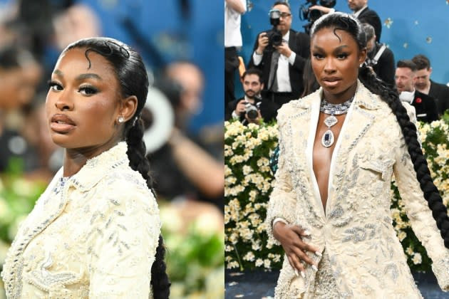 Coco Jones với đôi môi nude mọng nước, vừa cổ điển vừa hiện đại. Coco Jones với đôi môi nude mọng nước, vừa cổ điển vừa hiện đại.