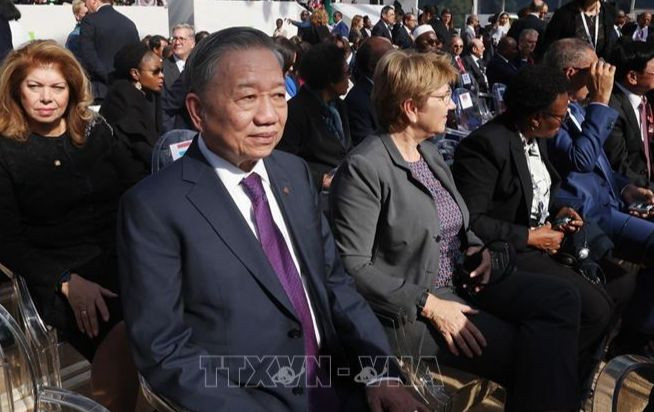 Tổng Bí thư, Chủ tịch nước Tô Lâm tham dự Hội nghị cấp cao Pháp ngữ lần thứ 19.(Ảnh: Trí Dũng/TTXVN) Tổng Bí thư, Chủ tịch nước Tô Lâm tham dự Hội nghị cấp cao Pháp ngữ lần thứ 19.(Ảnh: Trí Dũng/TTXVN)