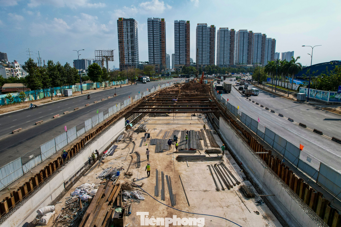 Công trình này có mức đầu tư đến 3.400 tỉ đồng và được đánh giá là nút giao hiện đại bậc nhất TPHCM.