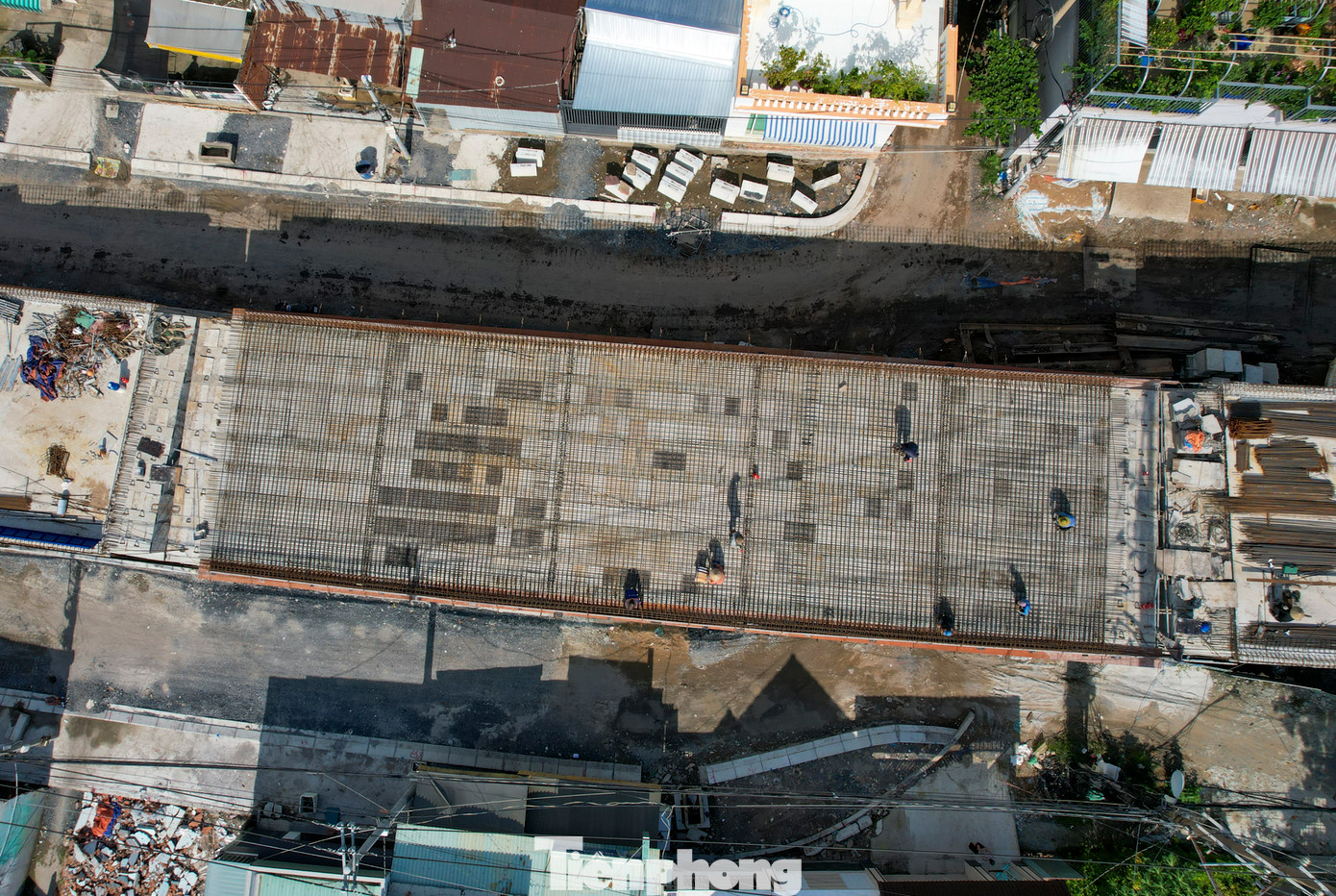 Hiện nay, tiến độ thi công đã đạt yêu cầu theo kế hoạch. Dự kiến, toàn bộ công trình sẽ hoàn thành vào tháng 12/2024.