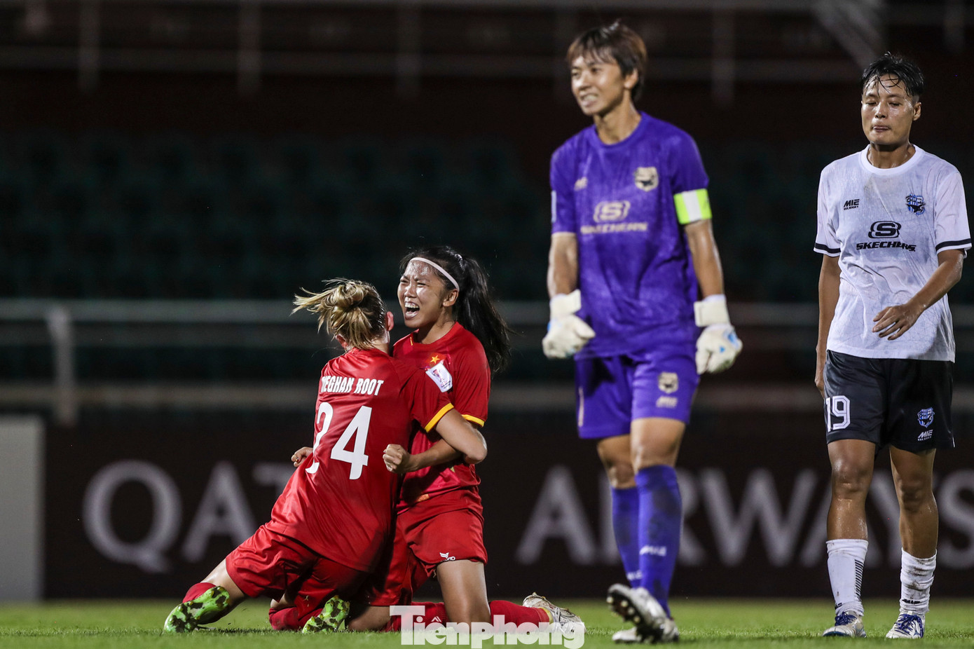 Trở lại CLB nữ TPHCM sau gần 2 năm thi đấu tại Bồ Đào Nha, tiền đạo Huỳnh Như đánh dấu đẳng cấp bằng cú đúp lập công.