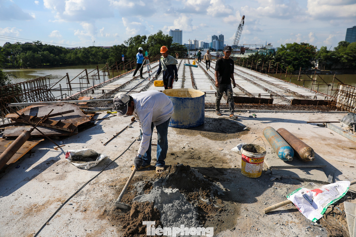 Dự kiến công trình sẽ hoàn thành và thông xe vào cuối năm nay.