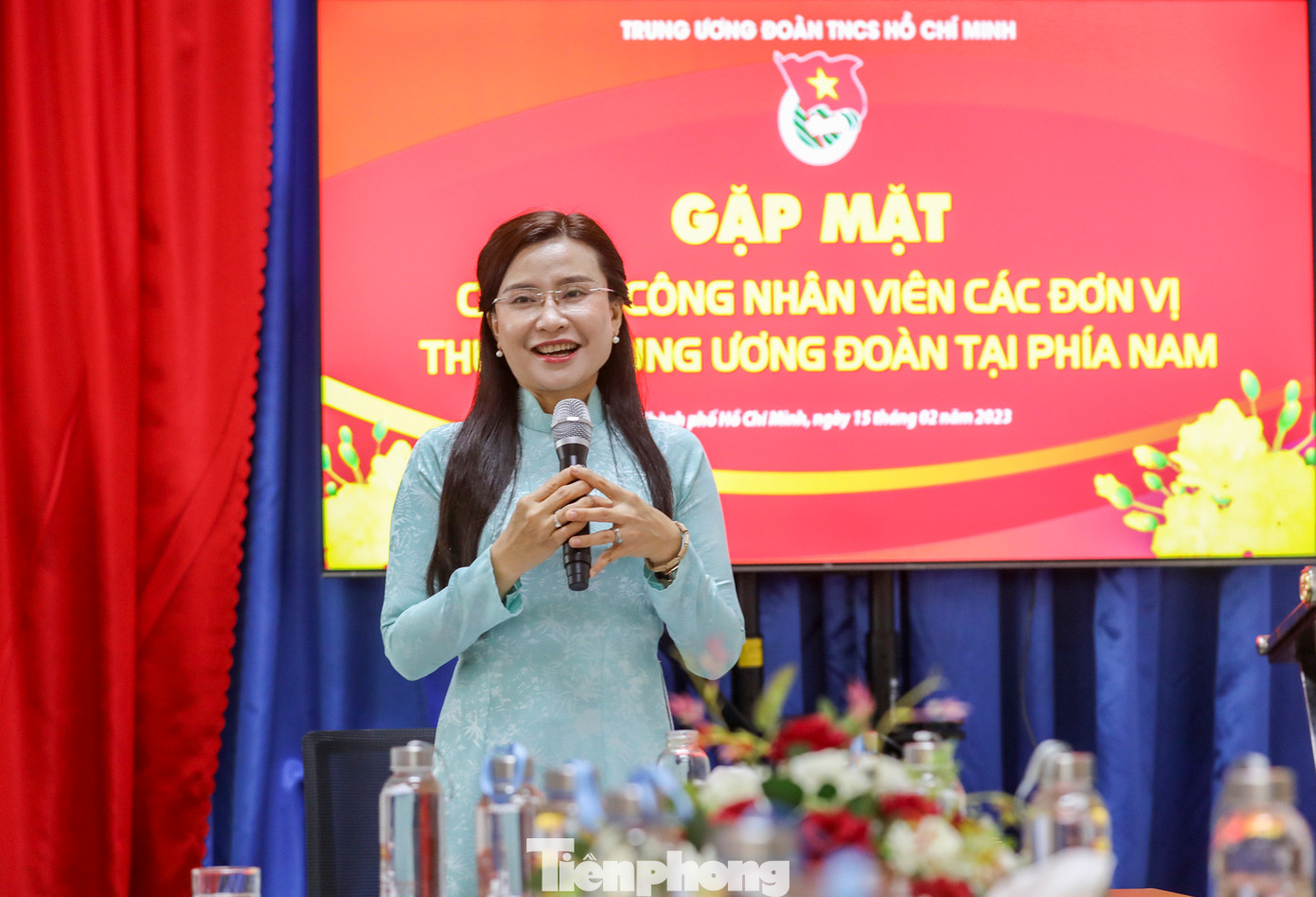 Đồng chí Nguyễn Phạm Duy Trang thay mặt Ban Bí thư Trung ương Đoàn chúc Tết đến toàn thể cán bộ, công nhân viên, đồng thời mong muốn tổ chức Đảng, đoàn thể và toàn thể người lao động các cơ quan thuộc Trung ương Đoàn phía Nam nâng cao hơn nữa tinh thần đoàn kết, phát huy tính xung kích, không ngừng tìm tòi, nghiên cứu, sáng tạo để có những giải pháp mới, cách làm hiệu quả nhằm từng bước khắc phục các khó khăn và phát huy mạnh mẽ những kết quả, thành tích và thế mạnh trong những năm qua, quyết tâm thực hiện thắng lợi các nhiệm vụ chính trị, các mục tiêu theo chương trình công tác năm.