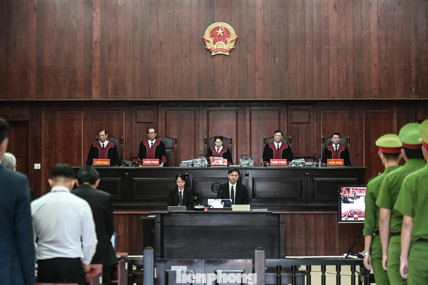 Chủ tọa phiên tòa phúc thẩm là thẩm phán Huỳnh Thanh Duyên.