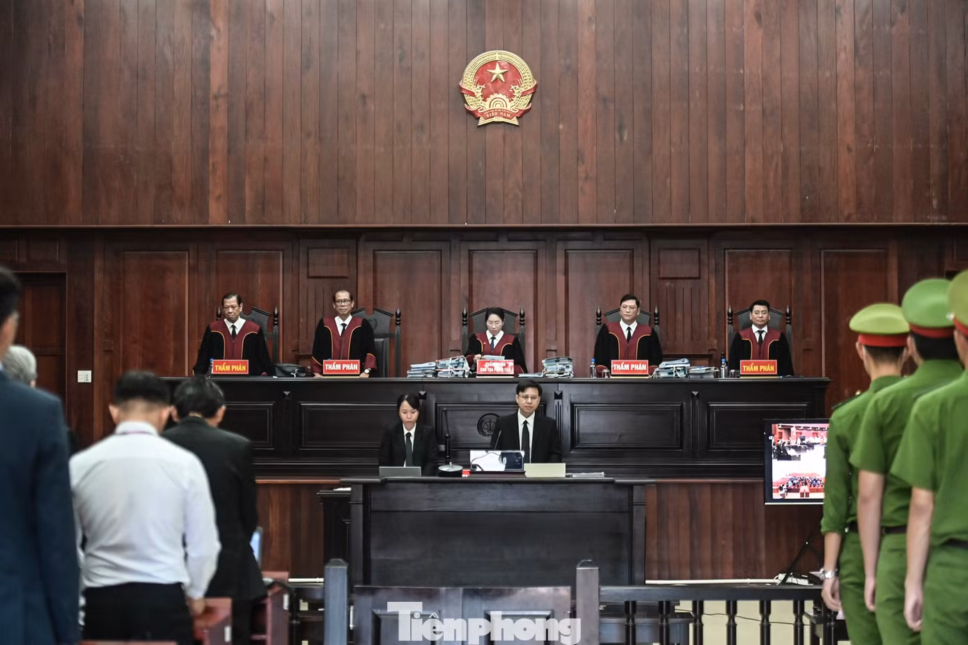 Chủ tọa phiên tòa phúc thẩm là thẩm phán Huỳnh Thanh Duyên.