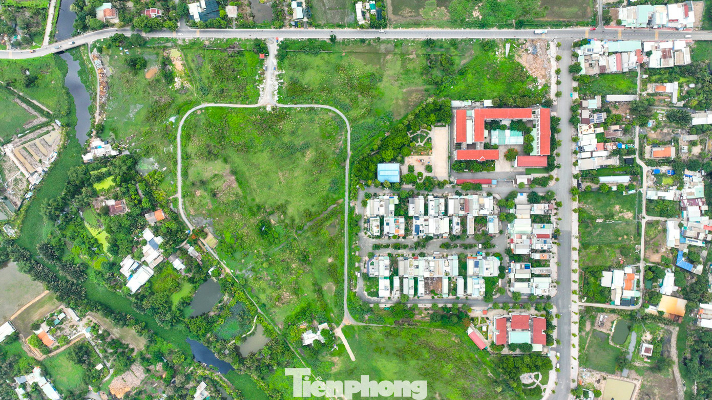 Nằm giáp đường Hưng Nhơn, huyện Bình Chánh, khu đất làm Depot Metro 3A (Bến Thành - Tân Kiên) rộng hơn 26 ha, nhiều năm qua bị bỏ hoang, cỏ dại, cây tạp mọc um tùm.