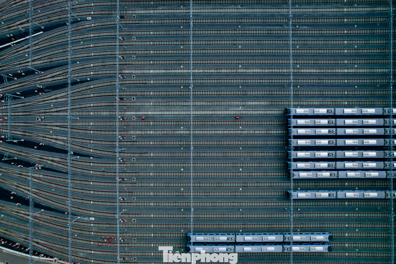 Đoàn tàu đầu tiên từ Nhật Bản về đến depot Long Bình vào tháng 10/2020.