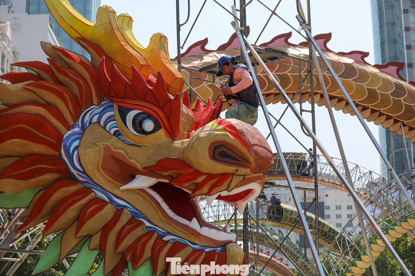 Đường hoa Nguyễn Huệ Tết Giáp Thìn sẽ phục vụ nhu cầu du xuân, thưởng ngoạn của người dân thành phố và du khách từ 19h ngày 7/2/2024 đến 21h ngày 14/2/2024.