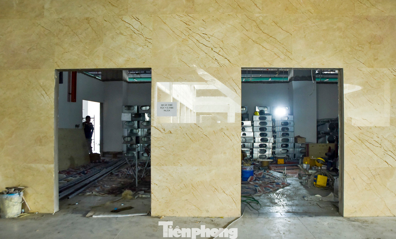 Hiện các tòa nhà đạt khối lượng khoảng 80% tiến độ. Công tác ốp lát, nội thất và các hệ thống kĩ thuật cũng đã hoàn thiện.