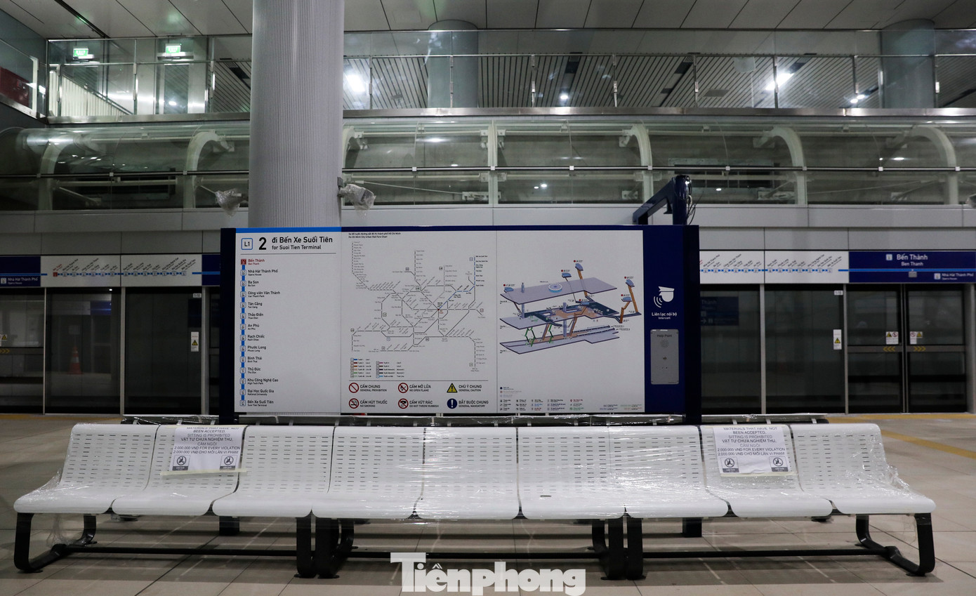 Theo thiết kế, các tầng B1, B2 được đưa vào sử dụng cho tuyến metro số 1. Các tầng B3, B4 trong tương lai sẽ đưa vào sử dụng cho tuyến metro số 2 (Bến Thành - Tham Lương).