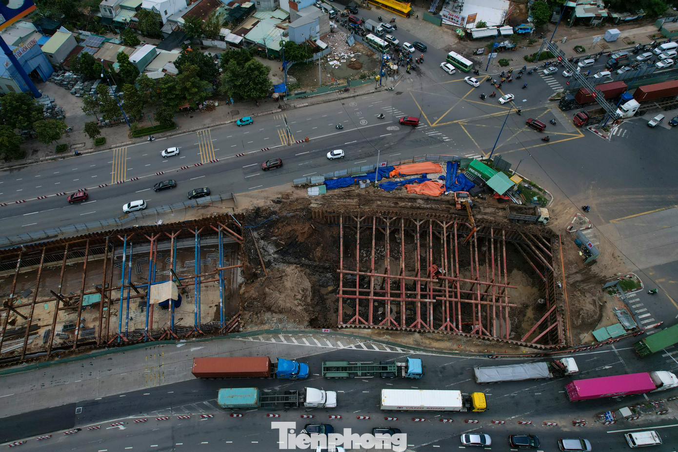 Sau khi hoàn thành, đưa vào sử dụng, nút giao An Phú sẽ giúp giải quyết bài toán kẹt xe triền miên tại &quot;điểm đen&quot; về giao thông này.