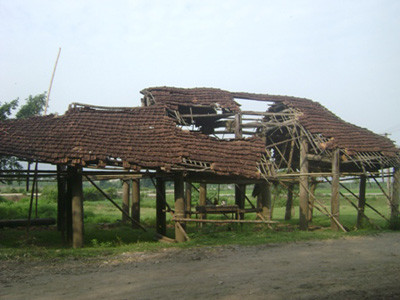 Phần ngoài của đình Ngòi 