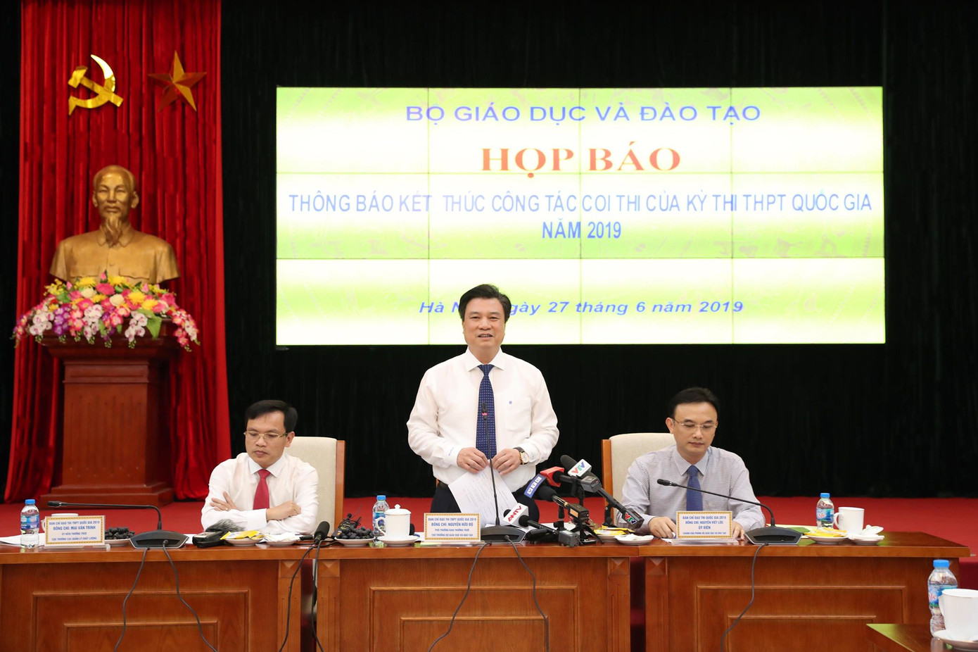 Bộ GD&ĐT họp báo nóng thi THPT 2019: Chưa thấy gian lận có tổ chức ảnh 6 Bộ GD&ĐT họp báo nóng thi THPT 2019: Chưa thấy gian lận có tổ chức ảnh 6