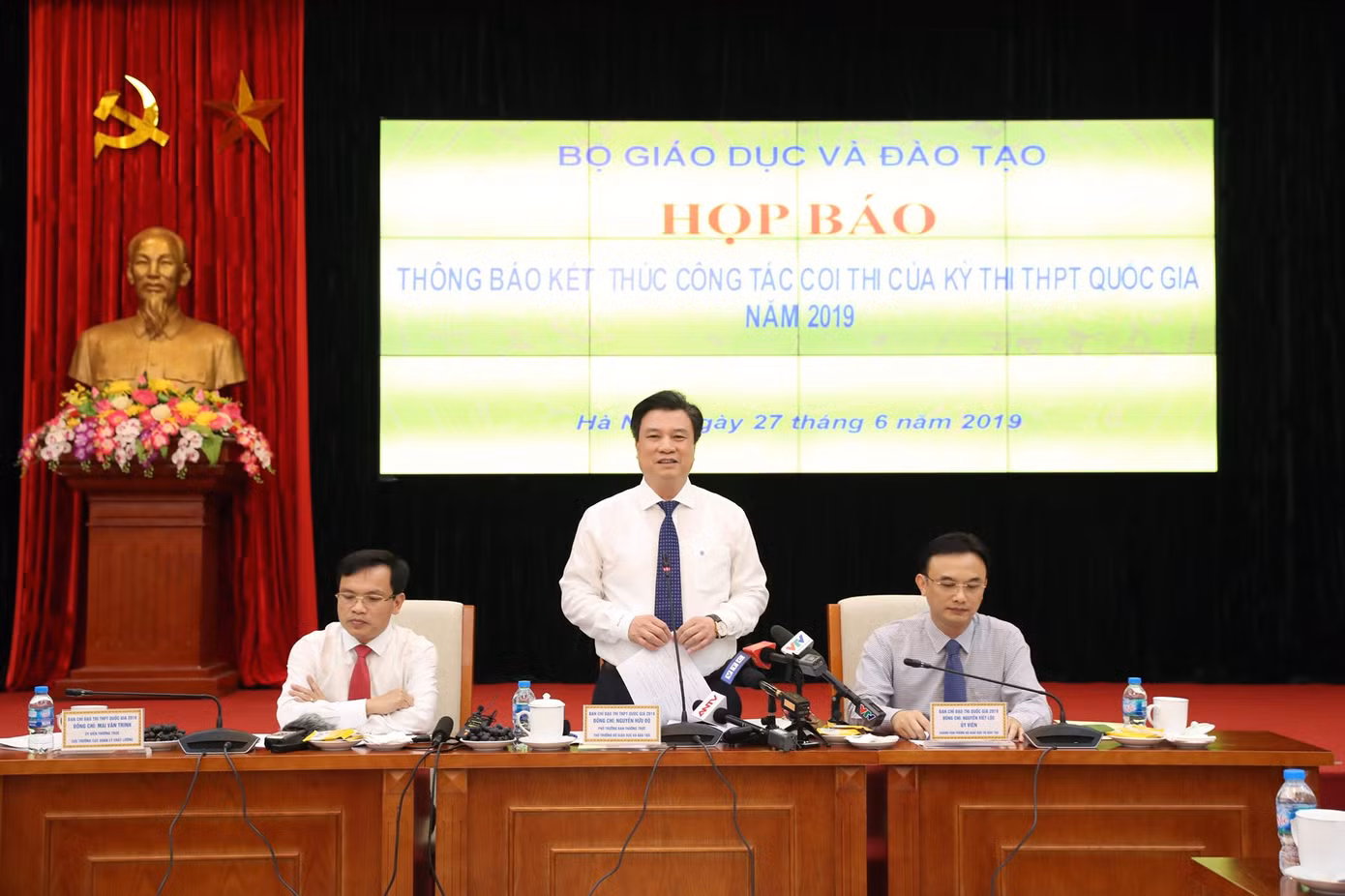 Bộ GD&ĐT họp báo nóng thi THPT 2019: Chưa thấy gian lận có tổ chức ảnh 6