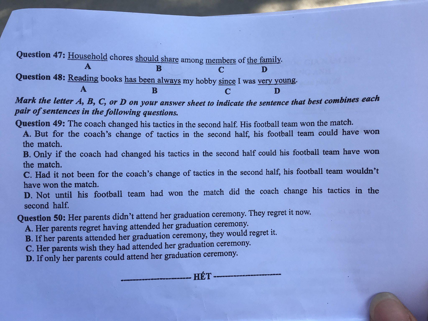 Đề Ngoại ngữ dễ thở, nhiều thí sinh thở phào tự tin đạt 8 điểm ảnh 16
