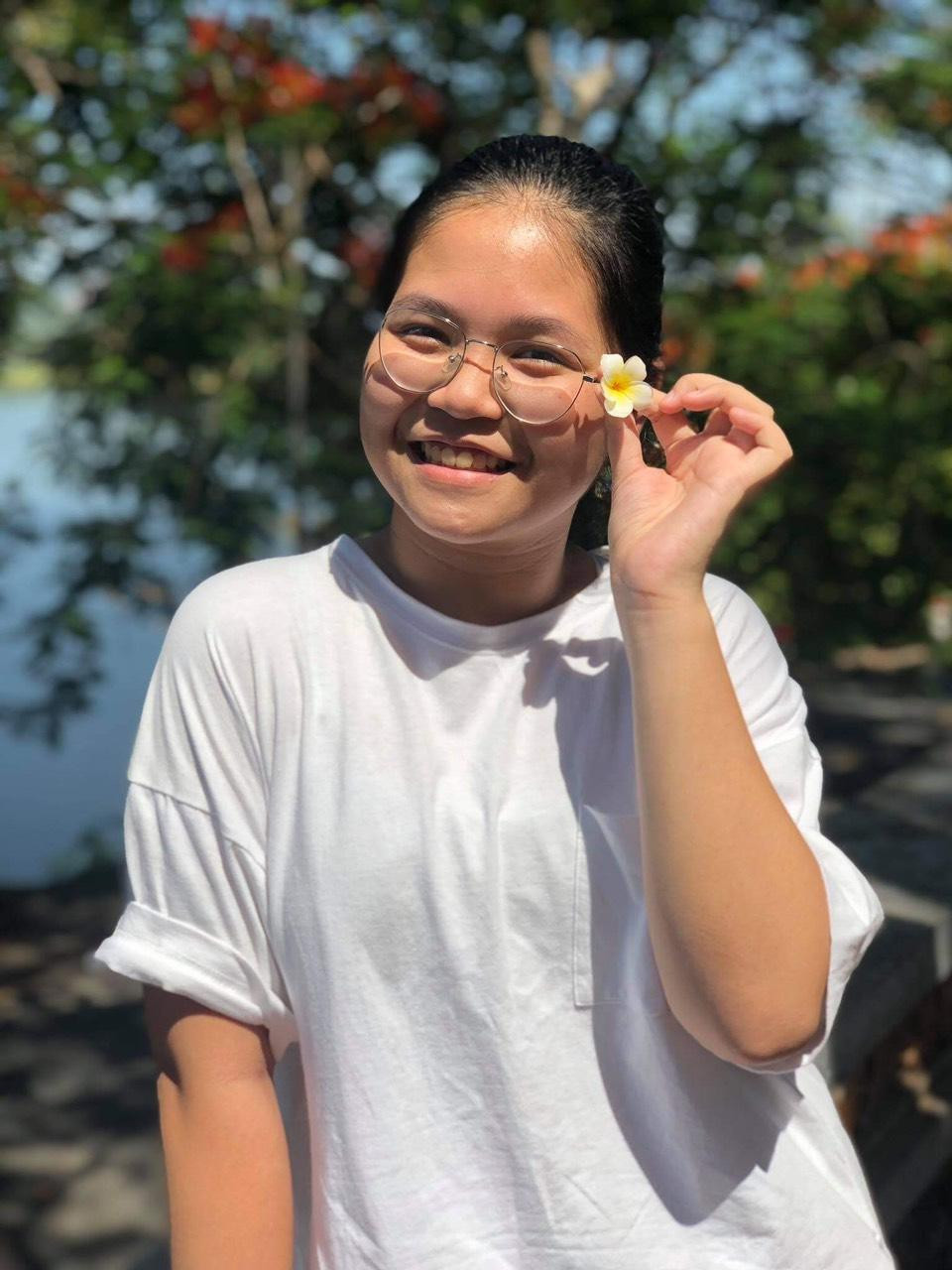 Bạn Thảo Nguyên (trường THPT Trần Phú, Đà Nẵng). Ảnh: NVCC. Bạn Thảo Nguyên (trường THPT Trần Phú, Đà Nẵng). Ảnh: NVCC.