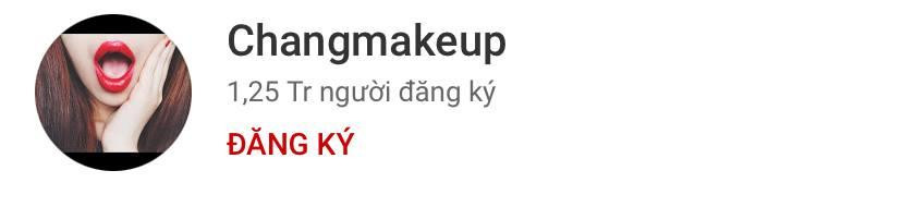 Changmakeup sở hữu lượng tương tác và theo dõi khủng trên các trang mạng xã hội. Changmakeup sở hữu lượng tương tác và theo dõi khủng trên các trang mạng xã hội.