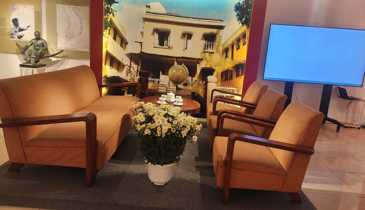 Phòng làm việc của Đại tướng Nguyễn Chí Thanh.