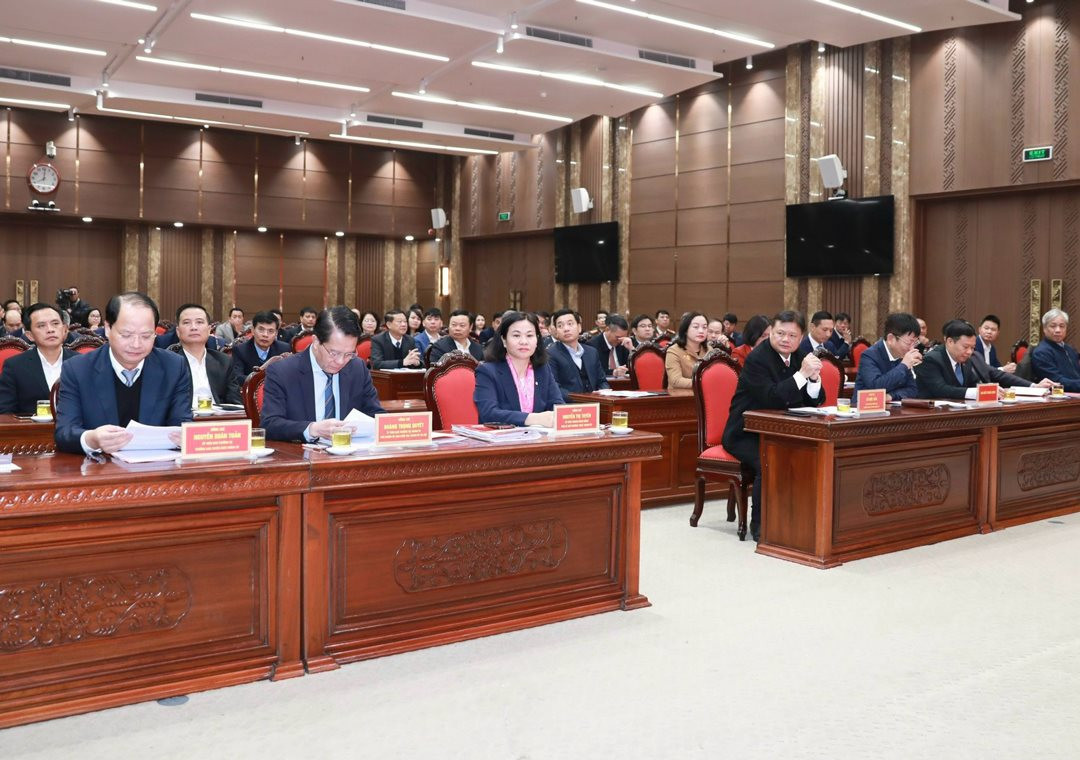 Toàn cảnh hội nghị.