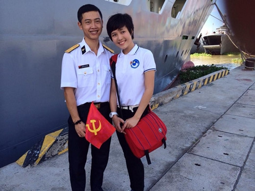 Nhật ký Trường Sa xúc động của Hoa khôi Nữ sinh Việt Nam ảnh 2