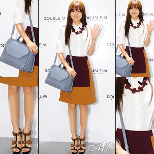 Bộ cánh phối màu độc đáo tạo cảm giác trẻ trung, nữ tính cho người mặc