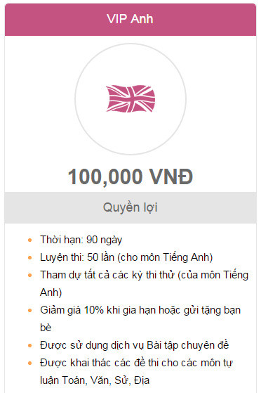10.000 đồng/lần thi thử THPT Quốc gia trên smartphone ảnh 5