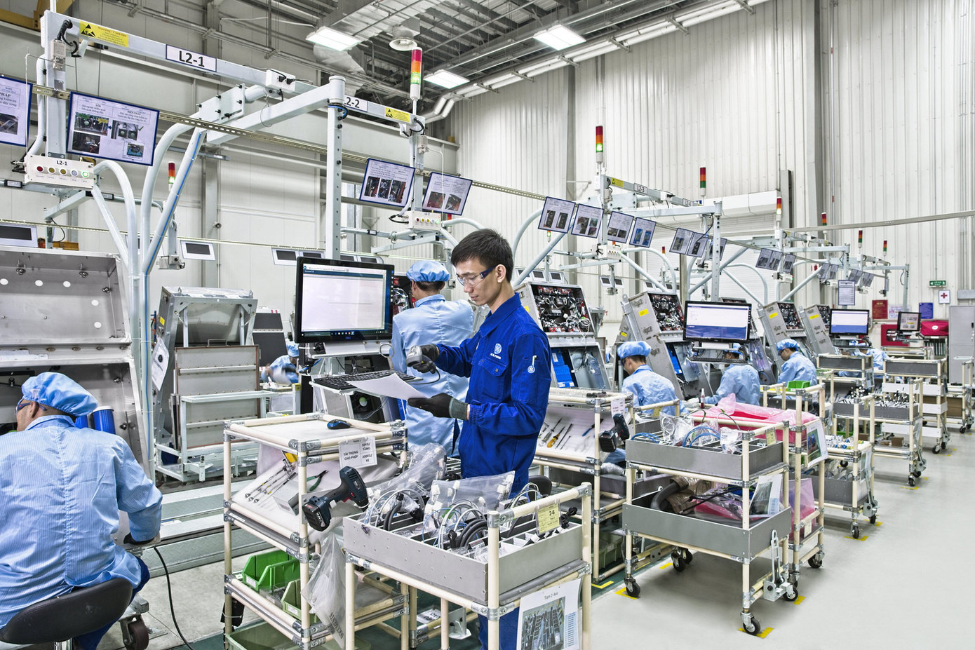 Nhà máy thông minh của Tập đoàn GE ở TP Hải Phòng (Ảnh Tạp chí Công Thương) Nhà máy thông minh của Tập đoàn GE ở TP Hải Phòng (Ảnh Tạp chí Công Thương)