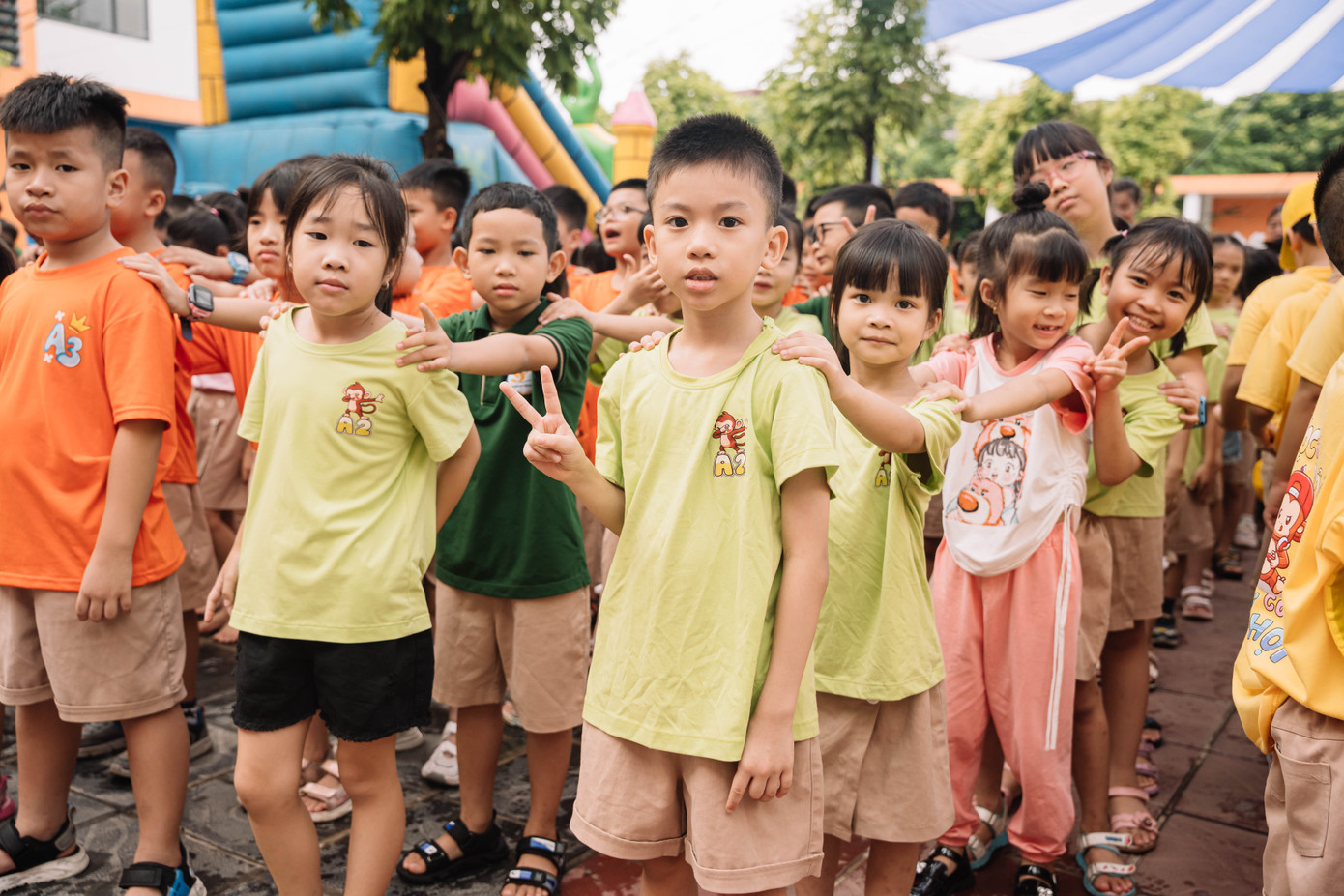 Những hình ảnh khác tại Ngày hội gắn kết” của trường Tiểu học Đoàn Khuê.