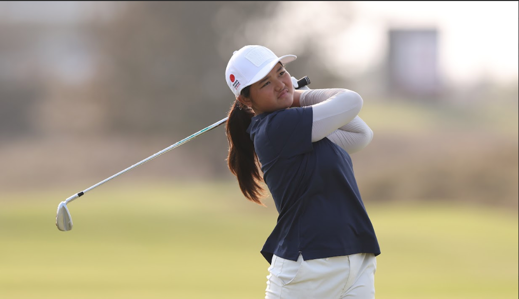 Bảo Châu (12 tuổi) là VĐV trẻ tuổi nhất WAAP Championship 2025. Ảnh: The R&amp;A.