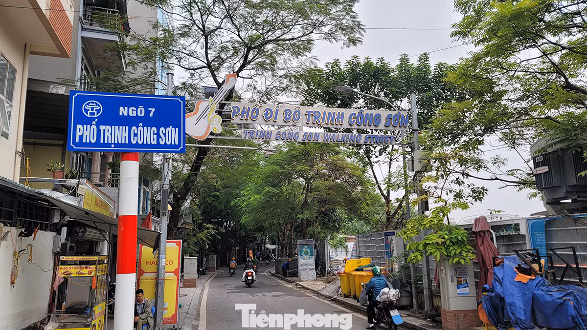 Phố đi bộ Trịnh Công Sơn chưa phát huy hiệu quả, nên lãnh đạo quận Tây Hồ (TP Hà Nội) đề xuất chuyển thành không gian văn hóa sáng tạo.