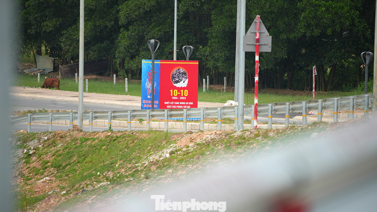 Công trình được thông xe và đưa vào khai thác sử dụng đúng vào dịp kỷ niệm 69 năm Ngày Giải phóng Thủ đô 10/10/1954 - 10/10/2023.