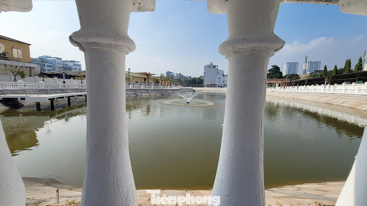Công trình hoàn thành được khớp nối với hạ tầng xung quanh là các tuyến đường, hồ nước lân cận, vườn hoa hiện trạng, đã đáp ứng nhu cầu bức thiết của nhân dân về điều hòa nước trong khu vực cũng như hệ thống thoát nước chung của quận Long Biên.