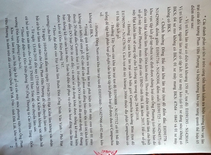 Vụ bắt xe gỗ trái phép tại Tây Nguyên: Đồn biên phòng lên tiếng ảnh 2