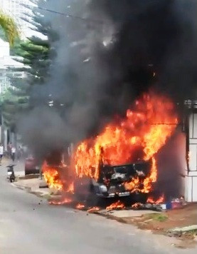 Hiện trường vụ cháy