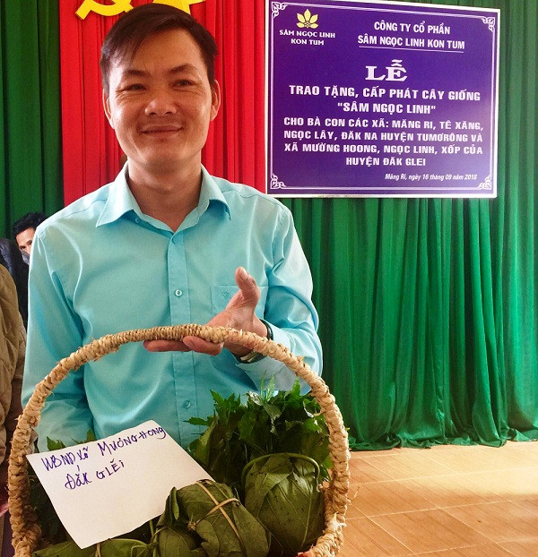 Trao tặng 46.500 cây sâm Ngọc Linh giống tại vùng cao Kon Tum ảnh 1