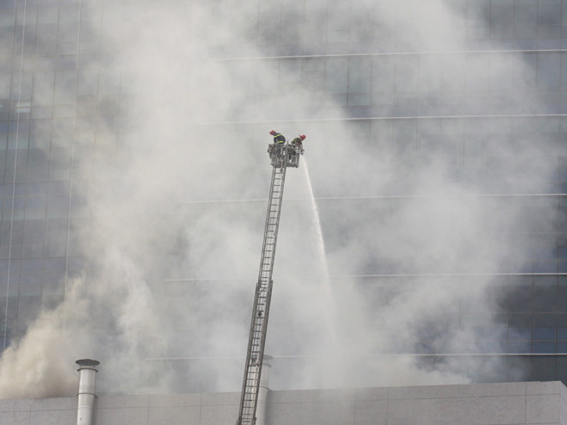 Hơn 30 phút sau khi phát lửa, đám cháy đã được khống chế