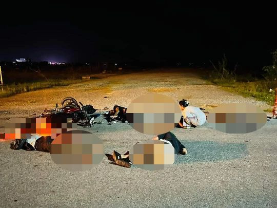 Hiện trường vụ tai nạn Hiện trường vụ tai nạn