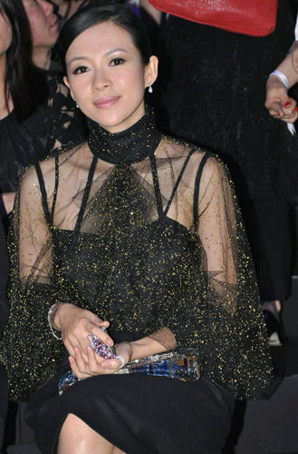 Sao Hoa ngữ đua nhau diện váy trong suốt ảnh 6